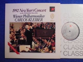 Carlos Kleiber 1992 Year’s Concert Rare Sony Lp 48 376 Digital Nm
