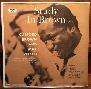 Clifford Brown Max Roach Study In Brown Emarcy Mg 36037 Ex 1955 Ultrasonic