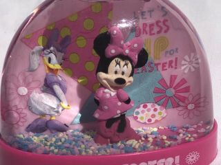 Disney Easter Globe Minnie Mouse Snow Globe Let 