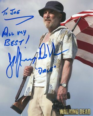 Jeffrey Demunn Hand Signed 8x10 Color Photo The Walking Dead To Joe