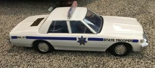 Vintage Jim Beam Decanter State Trooper Police Car