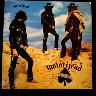 Motorhead Ace Of Spades Lp Mercury Records 1981 Hauppauge 1st Pressing Punk Rock