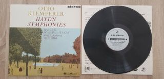 Sax 2395 B/s Ed1 Haydn Symphonies Nos 98 & 101 Klemperer Po Vinyl Nm