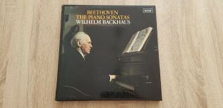 Decca Sxla 6452 - 6 - Beethoven Piano Sonatas - Wilhelm Backhaus 10lp Vinyl Nm