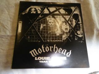 Motorhead Louie Louie/tear Ya Down 7 " Vinyl Single