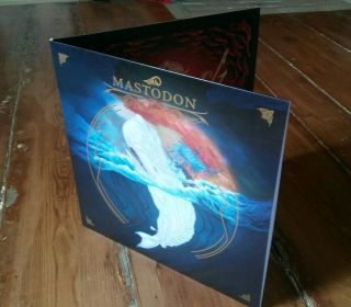 MASTODON Leviathan LP BONE WHITE COLORED VINYL isis high on fire baroness opeth 3