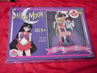 Vtg Sailor Moon Puzzle By Canada Games 1996 (48 Piece Childs Puzzle)