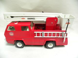 Vintage Tonka Snorkel Fire Truck Toy Vehicle Model (a10)