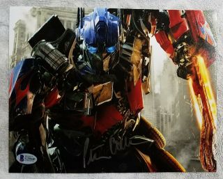 Peter Cullen Optimus Prime 8x10 Signed Photo Transformer Beckett Bas/psa/jsa
