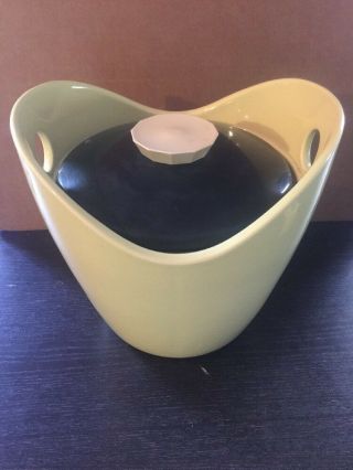Rare Vintage Mid - Century Ice Bucket By The American Thermos Company Norwich Ct