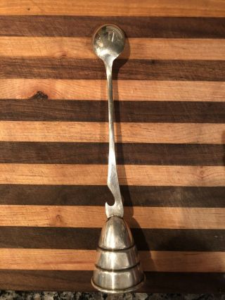 Vintage Napier 3 - In - 1 Bar Tool Jigger /opener /stirring Spoon
