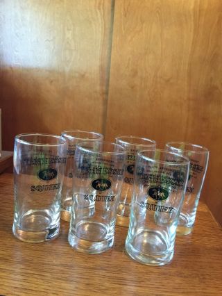 Set Of 6 Tennessee Squire Glasses - 3 Different Tennessee Toasts