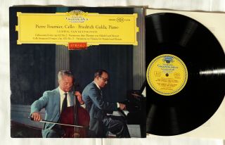 Dgg 138083 Slpm Fournier Gulda - Beethoven Cello Sonata & Variations