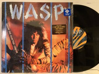 W.  A.  S.  P.  ‎– Inside The Electric Circus 1986 Orig.  Capitol Records ‎st - 12531 Ex