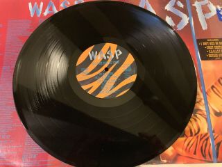 W.  A.  S.  P.  ‎– Inside The Electric Circus 1986 Orig.  Capitol Records ‎ST - 12531 EX 6