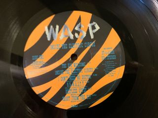 W.  A.  S.  P.  ‎– Inside The Electric Circus 1986 Orig.  Capitol Records ‎ST - 12531 EX 7