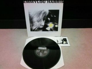 Emmylou Harris ‎– Wrecking Ball Vinyl 12 " Ultra Rare Grapevine Uk Lp,  Cd Inner