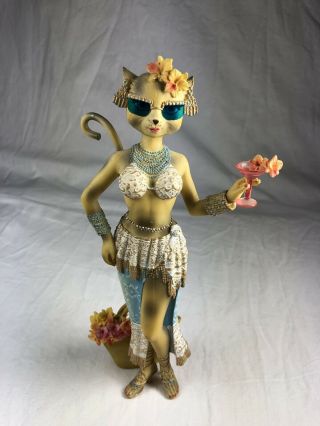 Margaret Le Van Alley Cats Katty Diva Sun Goddess Statue