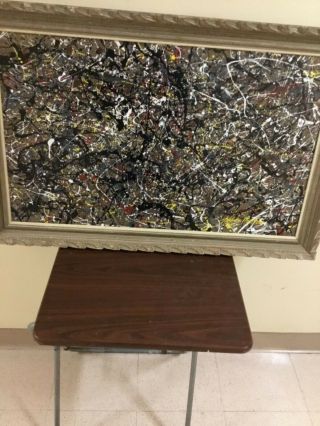 Jackson Pollock Abstract Oil Painting - Outstanding Work