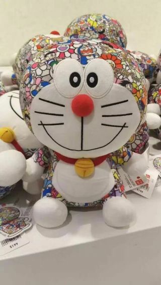 Takashi Murakami Limited Plush Doll Toy 9 " 2019 Doraemon