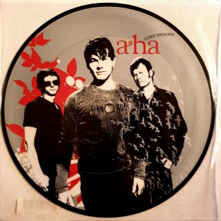Aha - Cosy Prisons / Stay On These Road (session) Ex Con - 7 " Picture Disc