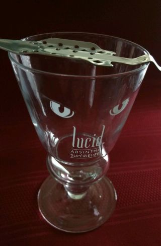 Lucid Absinthe Supérieure Glass With Lucid Spoon
