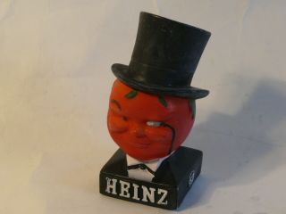 Heinz Aristocrat Tomato Head Top Hat Figure Advertising Display 6 " Vintage