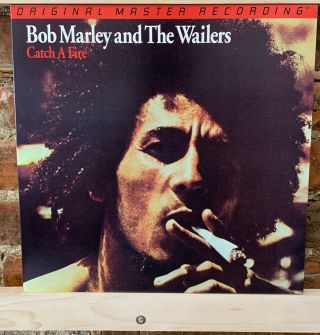 Bob Marley & The Wailers " Catch A Fire " Rare Lp Island Mfsl Nm