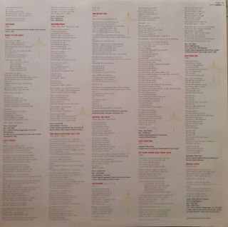 BRIAN MAY BACK TO THE LIGHT RARE GREEK VINYL LP,  INSERT 1992 EX QUEEN 4