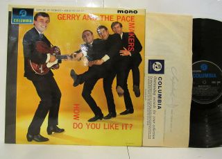 Gerry & The Pace Makers - How Do You Like It On Mono Columbia Uk Rock Lp - Nm