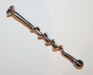 Corkscrew - Peg And Worm With Pipe Tamper And Threaded Peg