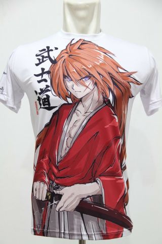 Samurai X Kenshin Fullprint Tee T - Shirt