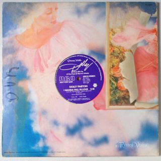 Dolly Parton - Baby I ' m Burnin ' (1978) PINK Colored Vinyl 12 