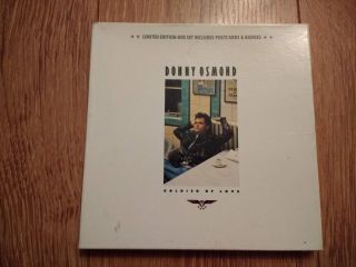 Donny Osmond Soldier Of Love Limited Edition 7 " Single W/ Badges & Postcards
