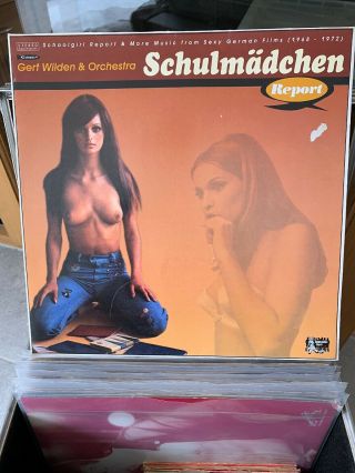 Gert Walden & Orchestra Schulmadchen.  Vinyl Soundtrack Lp From German Porn Films