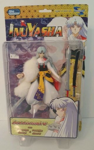 Toynami Sesshomaru Figure W/ Swords (official) Series 2 Rare 2004