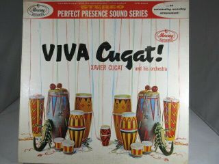 Xavier Cugat Latin Orchestra Music Record Album " Viva Cugat " Pps - 6003 Vg,