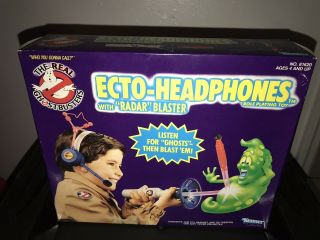Kenner The Real Ghostbusters Ecto Headphones With Radar Blaster