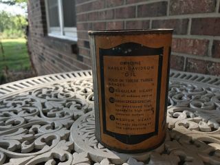 Harley Davidson Motorcycle Oil Can 3