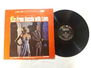 John Barry " Soundtrack " From Russia With Love " - Lp - United Artists Uas - 5114