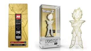 Anime Expo 2019 Exclusive Vegeta Figpin Limited Edition