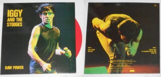 Iggy & The Stooges (iggy Pop) - Raw Power - France 12 " Lp Red Vinyl