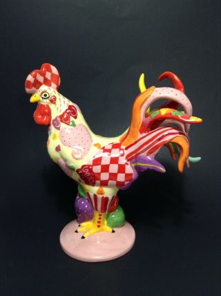 Poultry In Motion Chicken Hearted Valentines Love Pink Ceramic Sharon Neuhaus