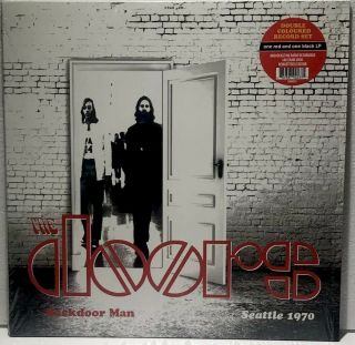 The Doors " Backdoor Man - Seattle 1970 " Live Colored Vinyl (1 Red/1 Black) 2 Lps