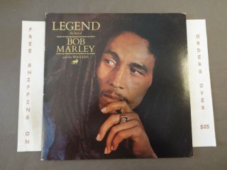 Legend The Best Of Bob Marley And The Wailers 1984 Issue Lp 90169 - 1