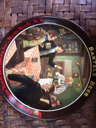 BEER TRAY - BARTELS BEER TRAY Greater York Brewery Inc.  NY, 8