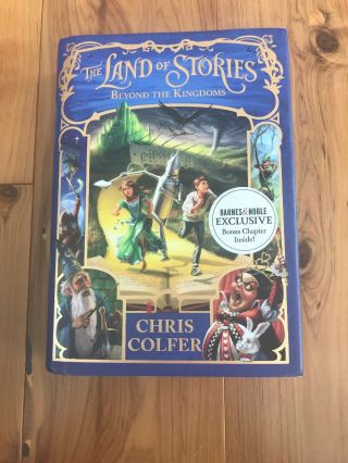 The Land Of Stories,  By Chris Colfer,  1st Edition,  Autographed/signed.