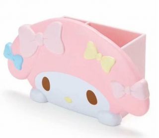 Cute My Melody Pen Holder Container Office Desktop Organizer c/w Pen Note Book 2