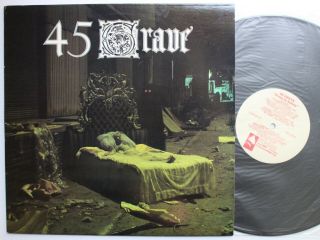 45 Grave Enigma Hard Rock Goth Reissue Lp 1987