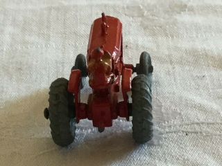 Matchbox Lesley 4a Massey Harris Tractor 1954 No Box Red Fenders MW 4